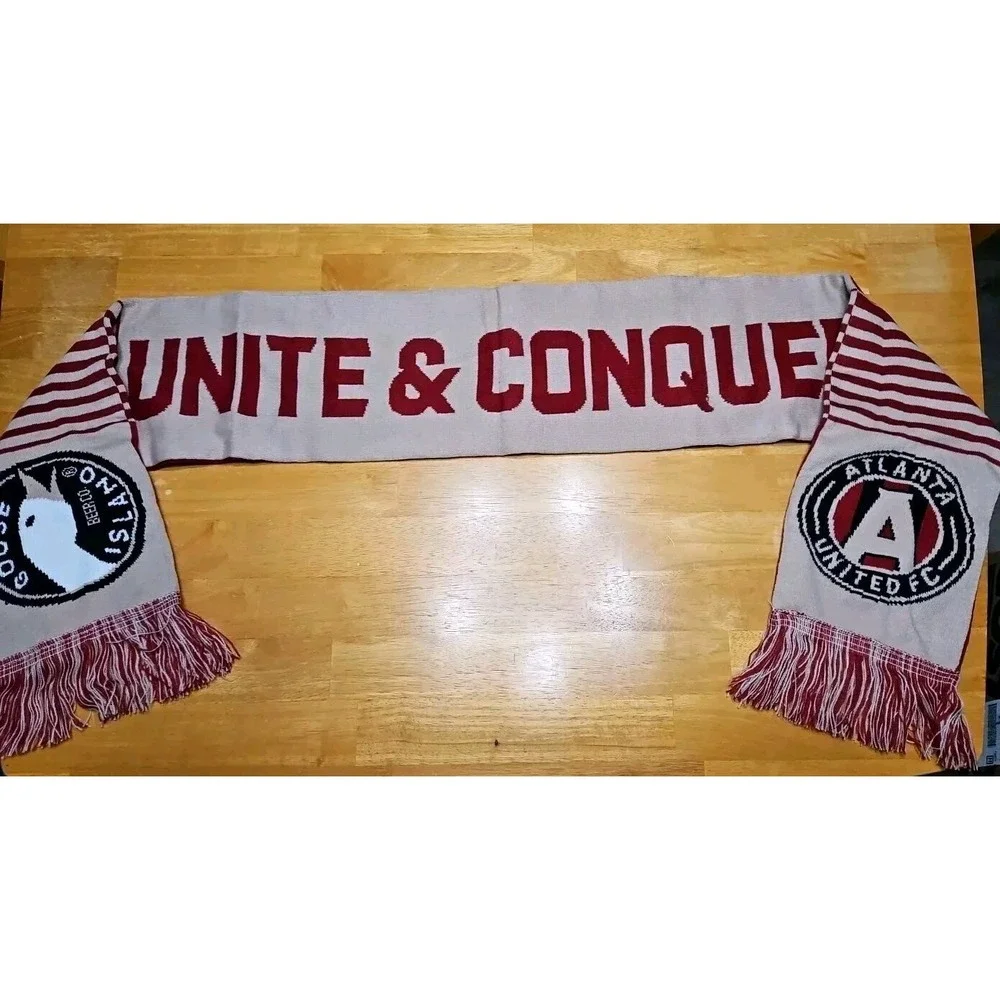 NEW Atlanta United‎ FC Soccer Football Club Goose Island Unite & Conquer Scarf
